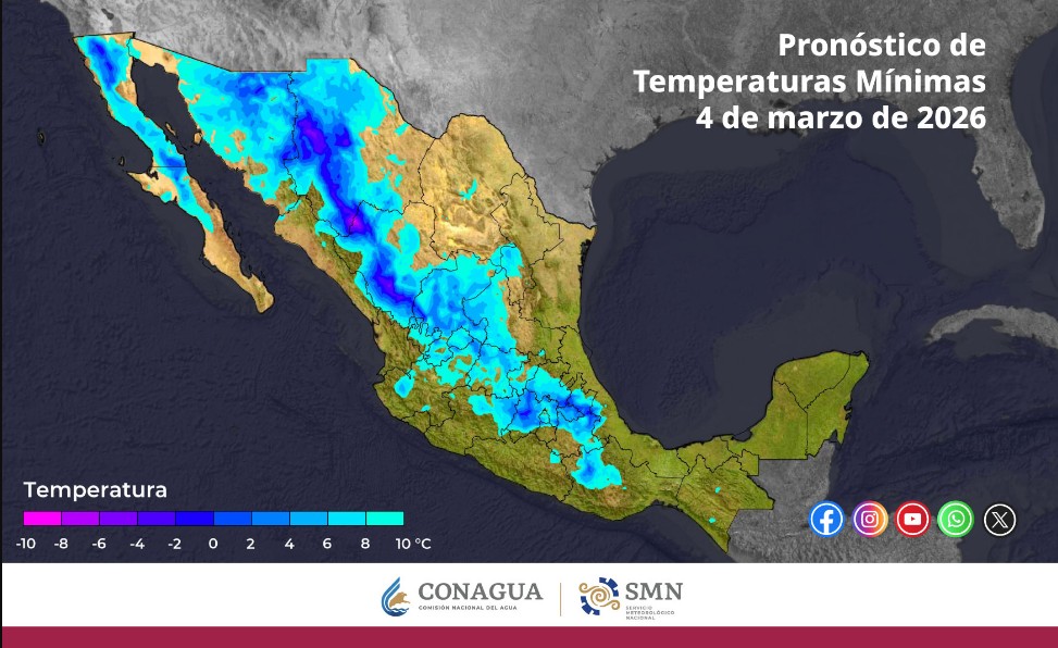 Lluvias fuertes y riesgo de afectaciones en el sureste y centro del país