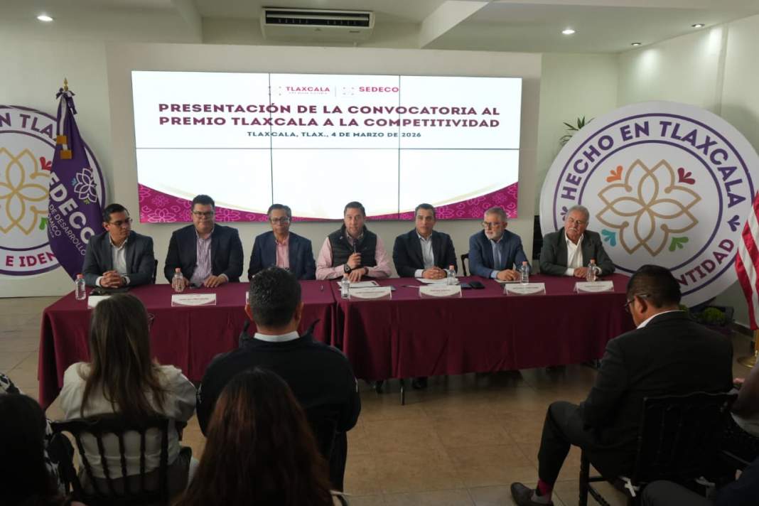 Sedeco lanza convocatoria del Premio Tlaxcala a la Competitividad 2026 y espera participación de empresas