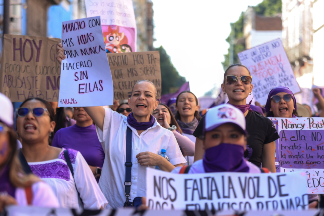 Colectivas y madres buscadoras convocan a marchas del 8M en Puebla con rutas hacia la Fiscalía