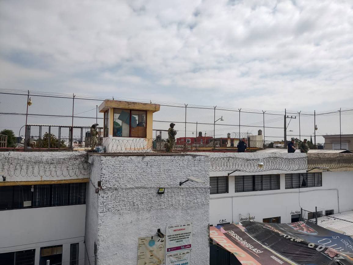 Supervisa Secretaría de Marina condiciones de seguridad en el Cereso de San Pedro Cholula