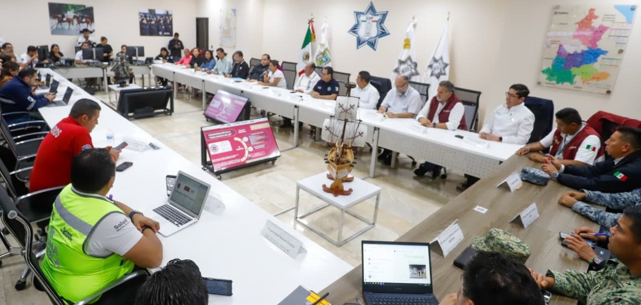 Marchas del 8M en Puebla concluyen con saldo blanco tras operativo de seguridad