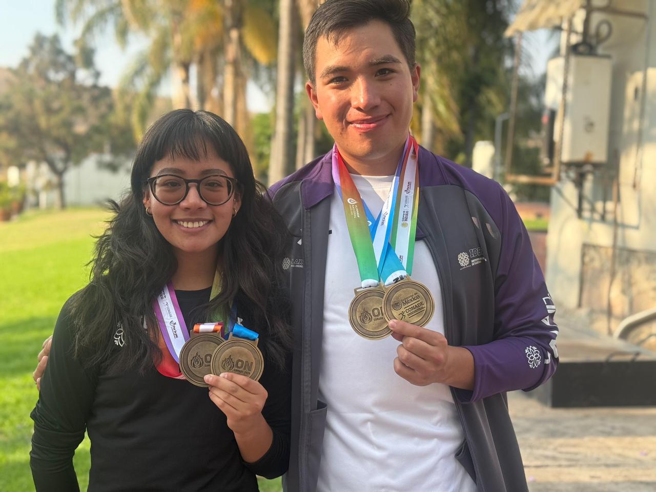 Atletas de Tlaxcala celebran medallas en la Olimpiada CONADE 2026
