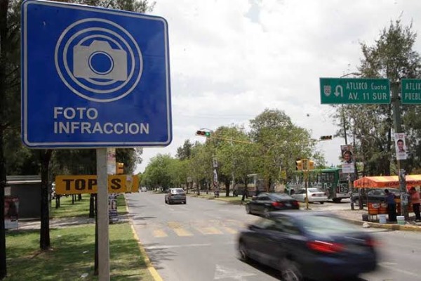 Habilitan plataforma para consulta de fotomultas en Puebla 
