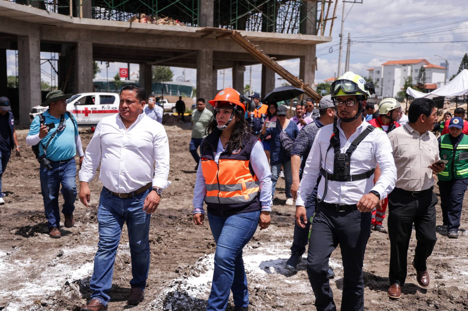 San Andrés Cholula refuerza cultura preventiva con participación en simulacro nacional