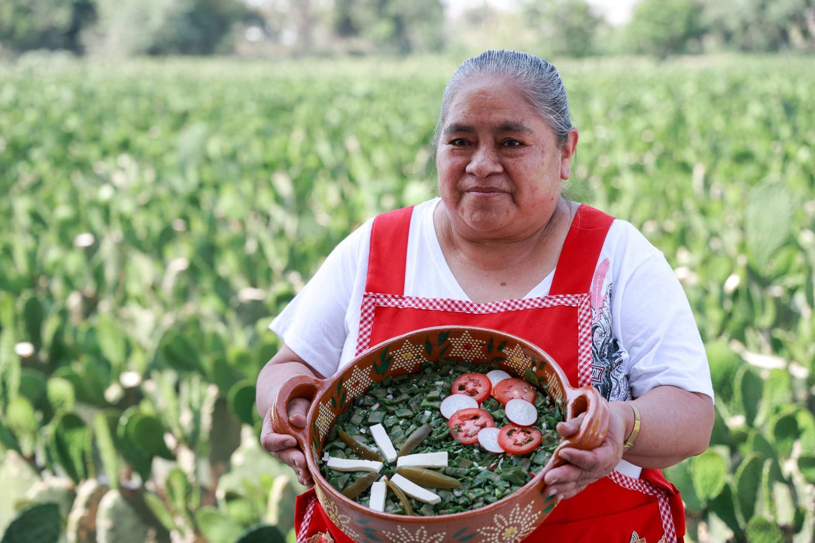 Todo listo para la Feria del Nopal en San Bernardino Tlaxcalancingo