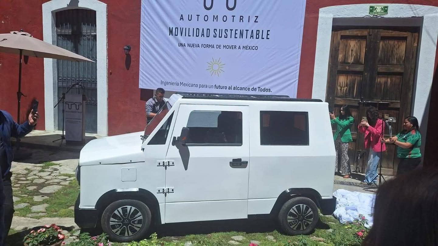 Tlaxcala a la vanguardia, lanzan el TT01, primer vehículo eléctrico y solar mexicano 
