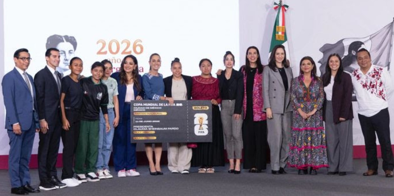 Ganadoras del concurso Representa a México rumbo al Mundial 2026
