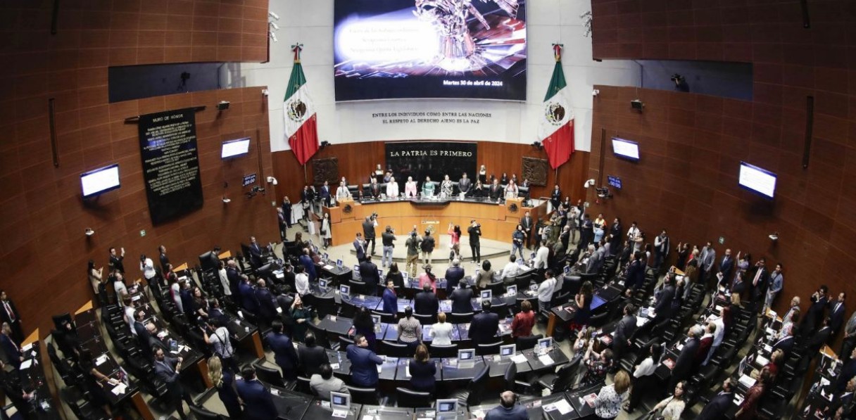 Senado discute reforma electoral sobre candidatos y crimen organizado