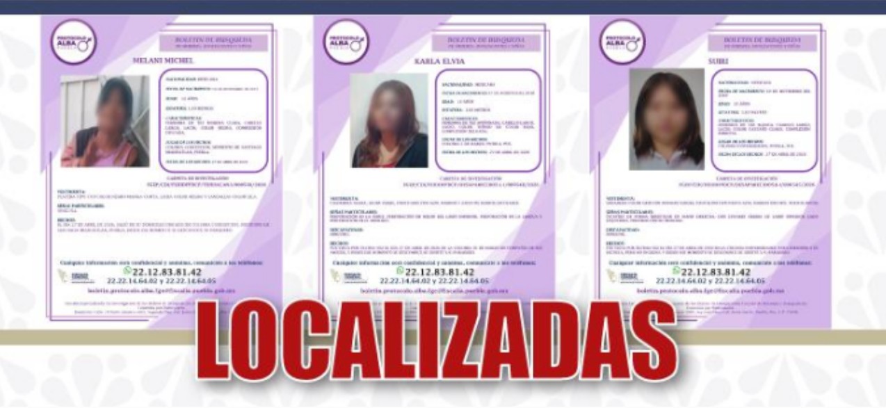 Patrulla de la Fiscalía de Puebla en operativo