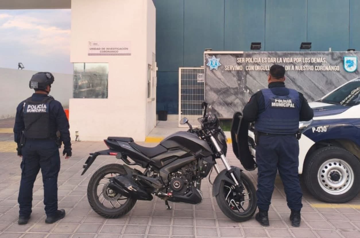 Recuperan motocicleta con reporte de robo en Misiones de San Francisco