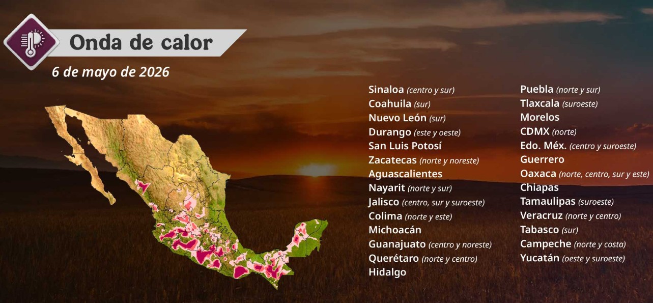 Sol intenso sobre ciudad con cielo despejado