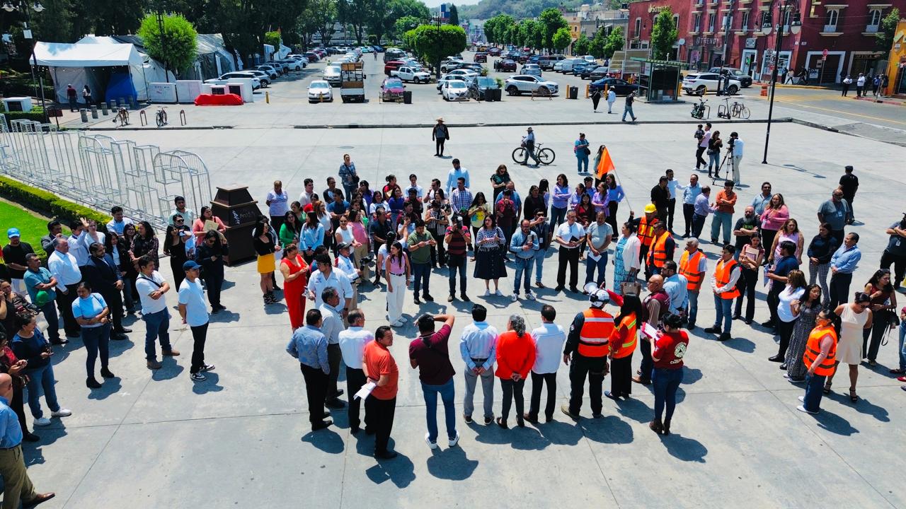 San Pedro Cholula se suma al Primer Simulacro Nacional 2026