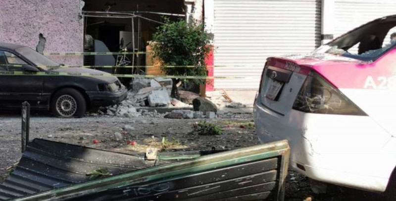 Se registra fuerte explosión en una vivienda por acumulación de gas