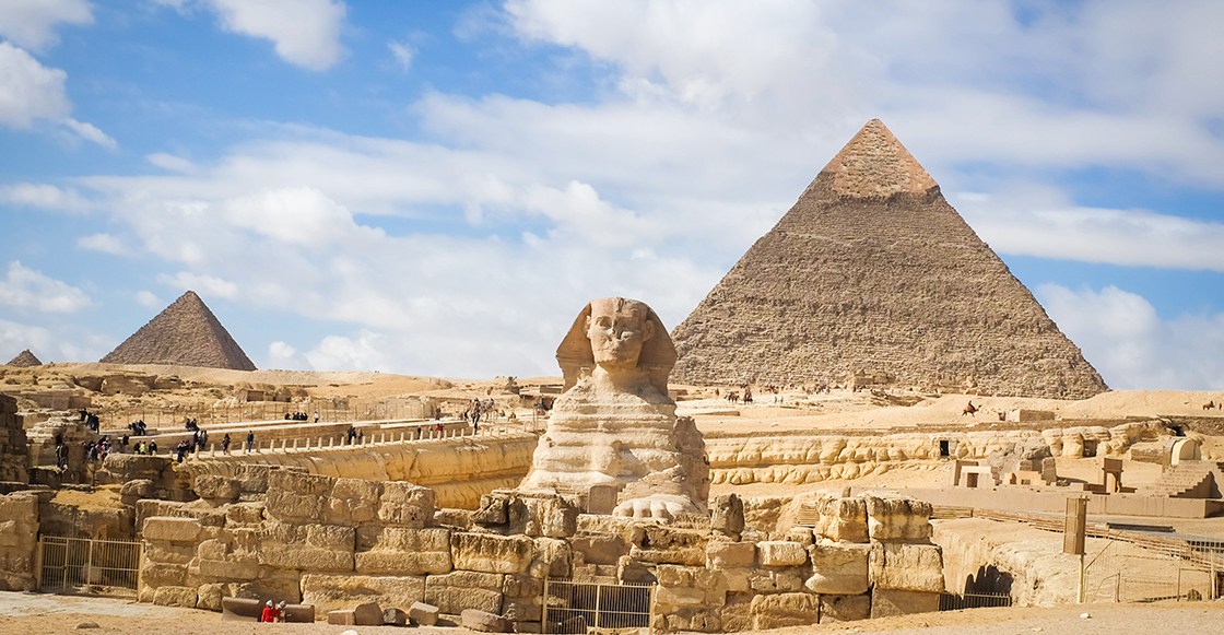 Realizan 'limpieza profunda' en pirámides de Egipto por coronavirus