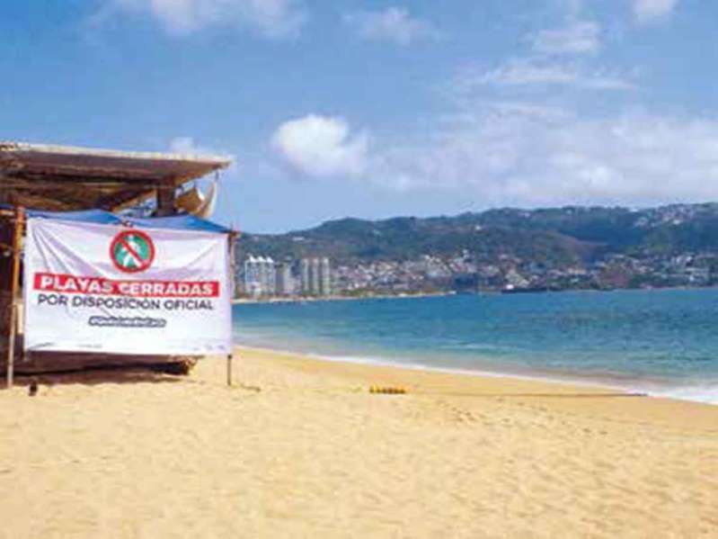 Arrancan vacaciones sin playas por emergencia sanitaria