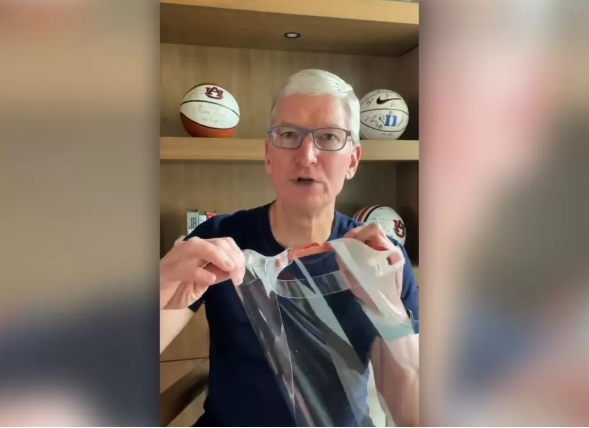 Apple diseña protectores faciales para trabajadores de la salud ante la pandemia