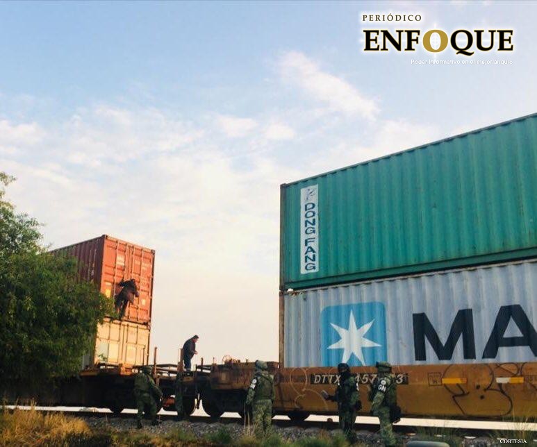 Frustra GN intento del robo al tren en comunidad de Huamantla