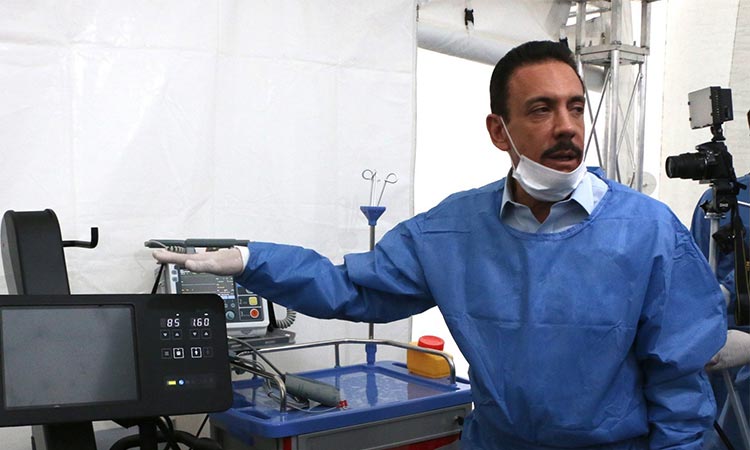 Omar Fayad regresa a sus actividades tras recuperarse del nuevo coronavirus