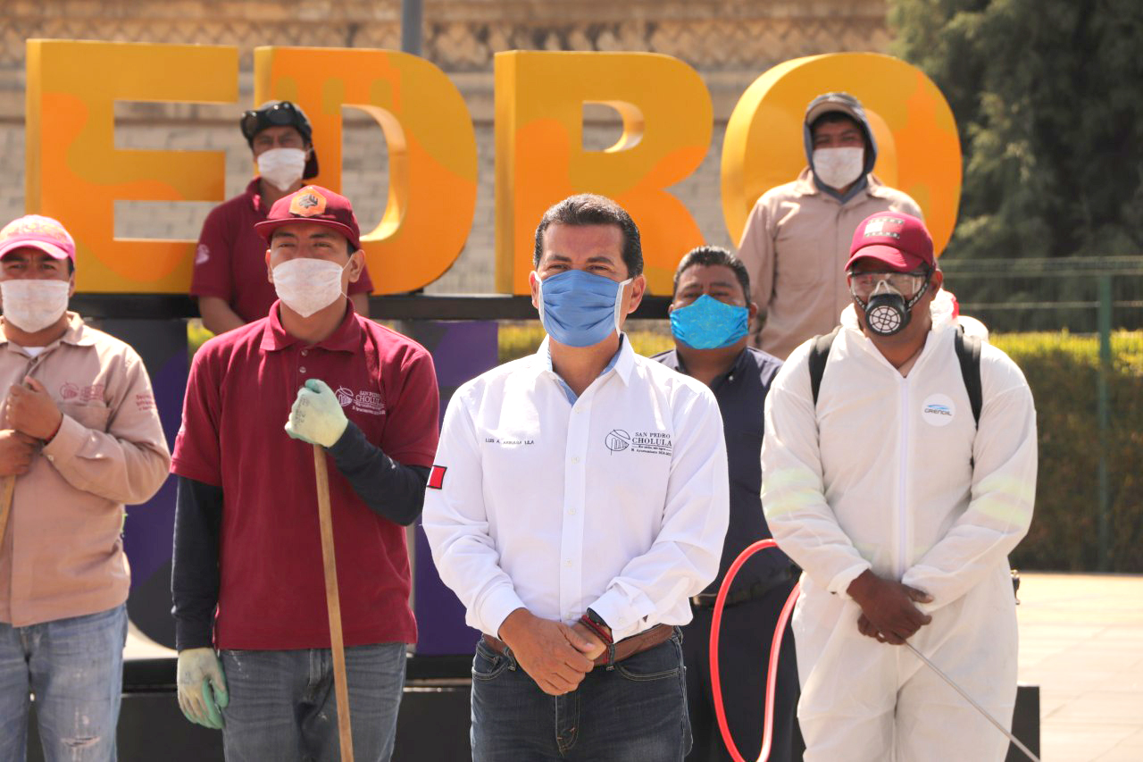 Llama edil de San Pedro Cholula a no politizar la contingencia sanitaria