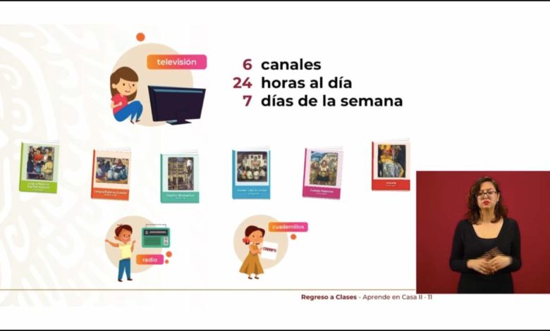 Dónde, cuándo y en qué horarios se transmitirán los programas para el regreso a clases