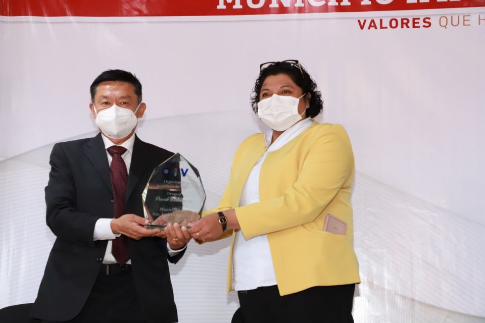 San Andrés Cholula es el primer municipio a nivel nacional con el Distintivo Impulsor Valores