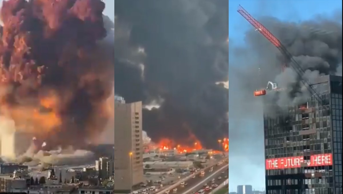 Semana roja: Explosiones e incendios que impactaron al mundo; hubo decenas de muertos