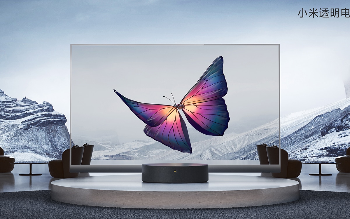 ¡Llega la primera pantalla transparente! Xiaomi lanza TV Lux OLED