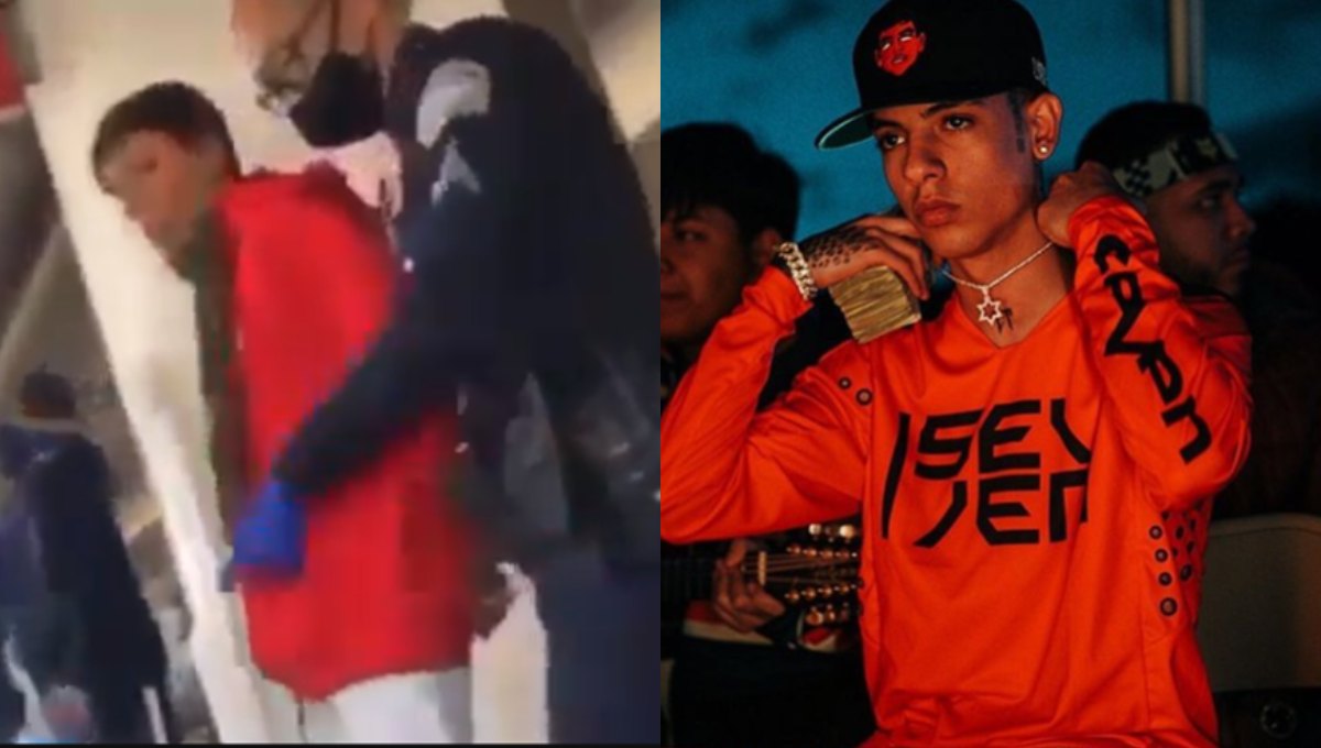 ¡Lo esposaron! Natanael Cano estuvo a punto de ser arrestado en Los Ángeles (Video)