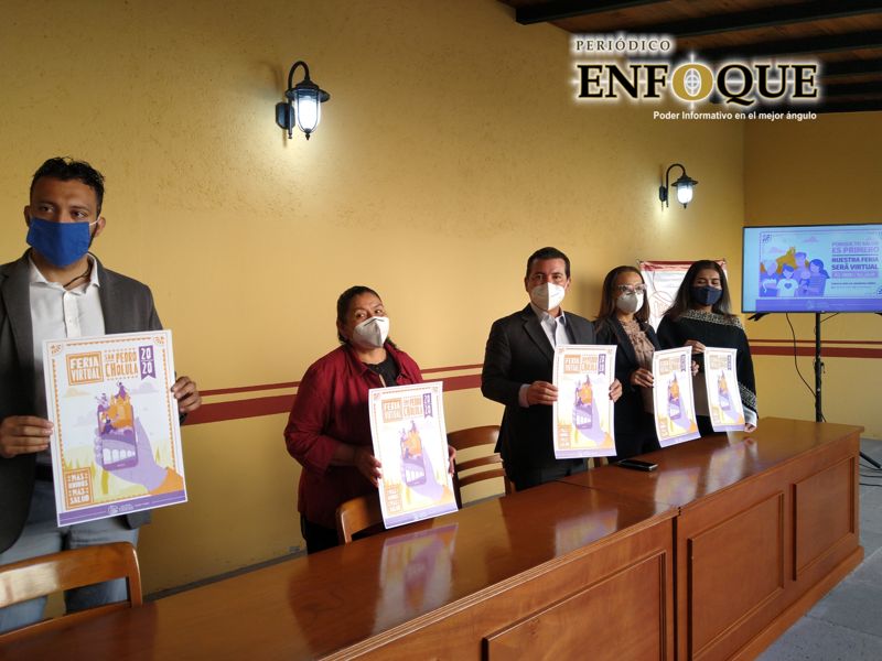Anuncian la “Feria virtual 2020” en San Pedro Cholula