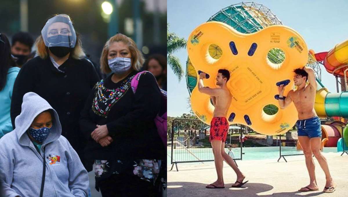 Reactivar la economía a qué costo, Six Flags reanuda actividades en Oaxtepec