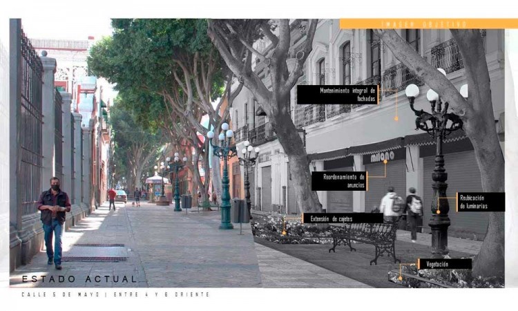 Regidores del G5 buscan detener remodelación del Centro Histórico