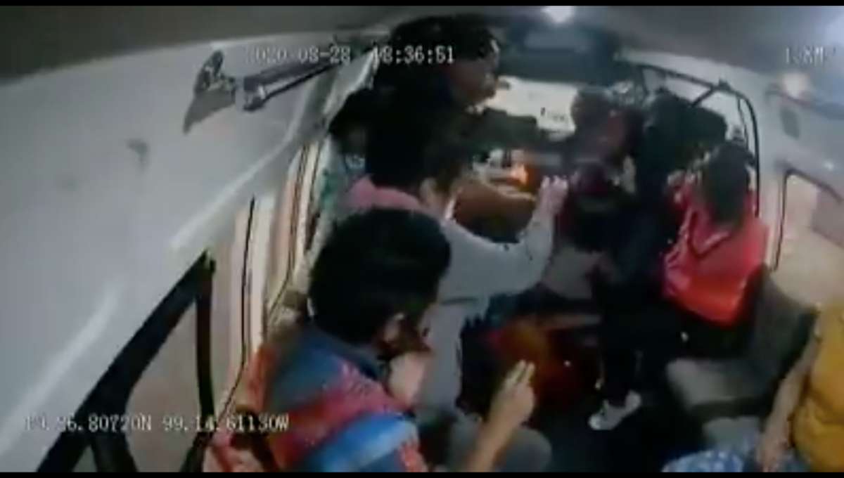 “¡Ya vieron que es verdad!” Asalto de combi acaba con muerto y pánico a bordo (Video)
