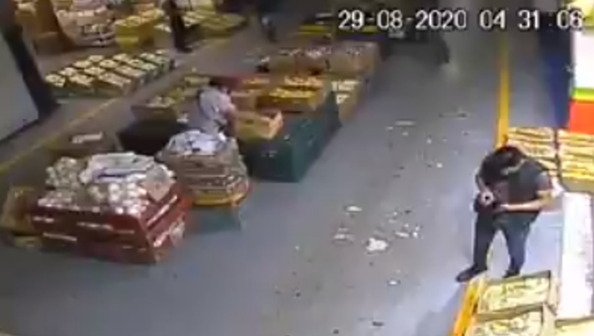 Violencia imparable: Asesinan a balazos a comerciante de la Central de Abasto de la CDMX (Video)