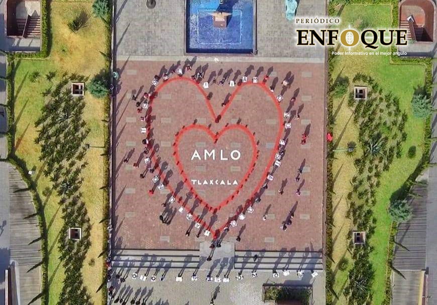 Celebran dos años del gobierno de AMLO