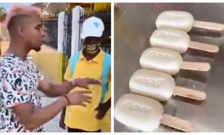 "Broma de pésimo gusto": Influencer que da paletas de jabón a personas de la tercera edad