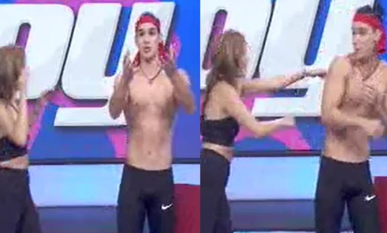 Brandon Castañeda se equivoca en su sección y llama “Venga la Alegría” a “HOY”