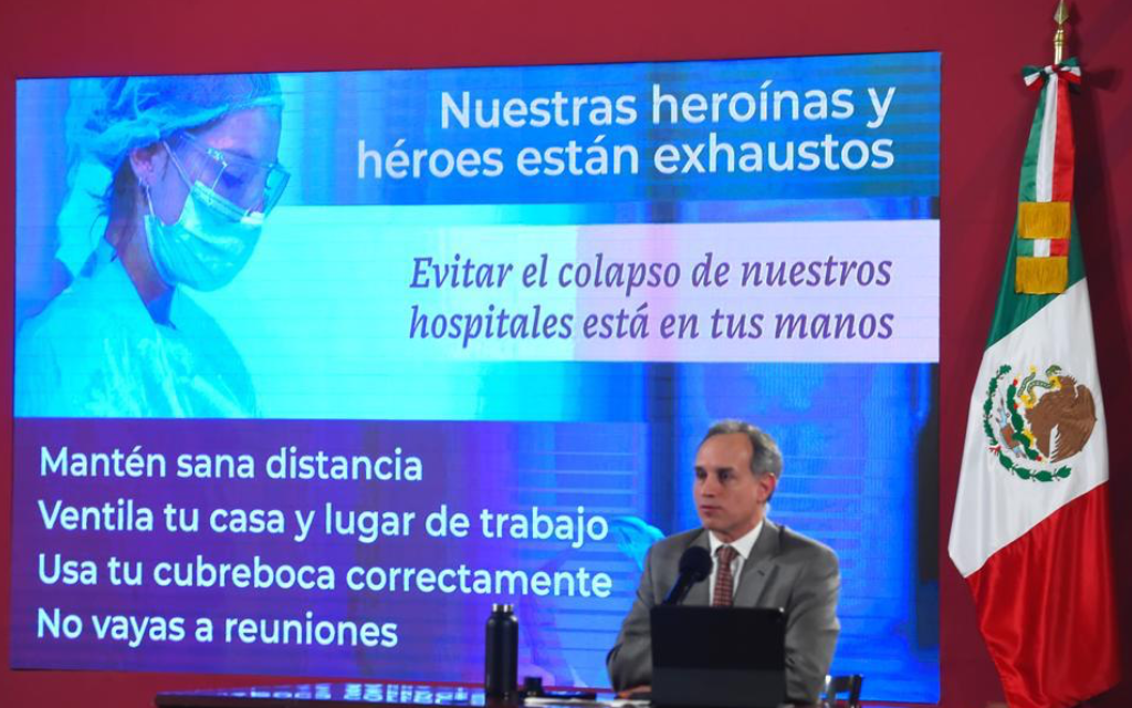 Evitar el colapso de hospitales está en tus manos: López-Gatell
