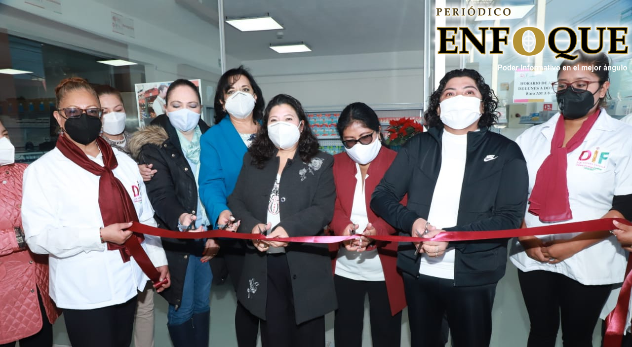 Gobierno de San Andrés Cholula inaugura la nueva Farmacia Municipal. 