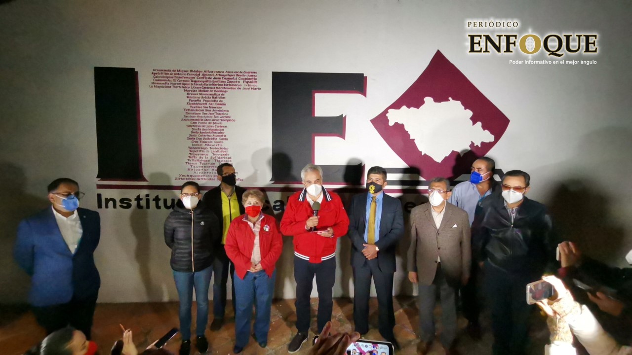Mega Alianza Unidos por Tlaxcala se registra ante el ITE