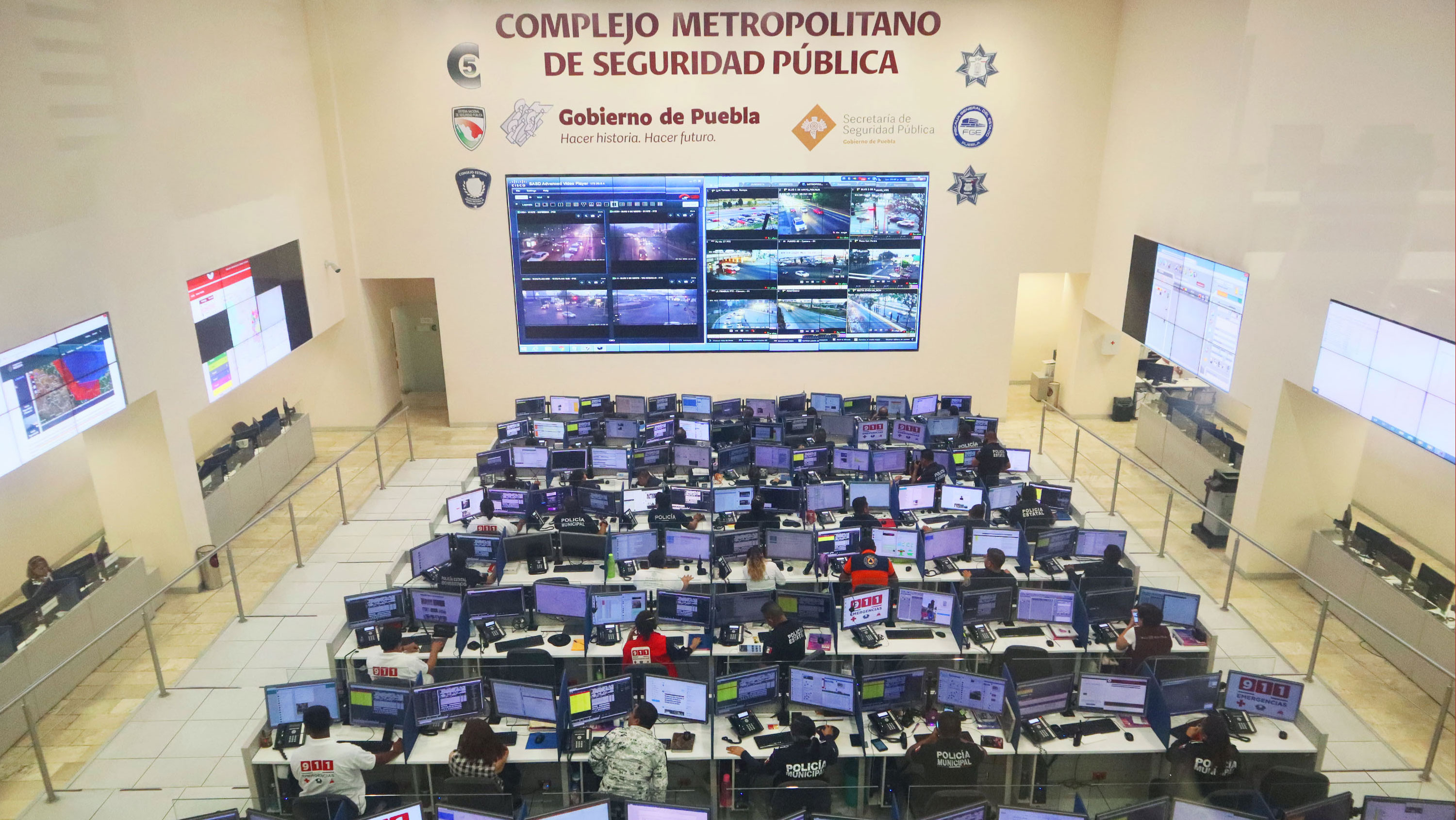 Puebla trabaja constantemente en la seguridad de los ciudadanos