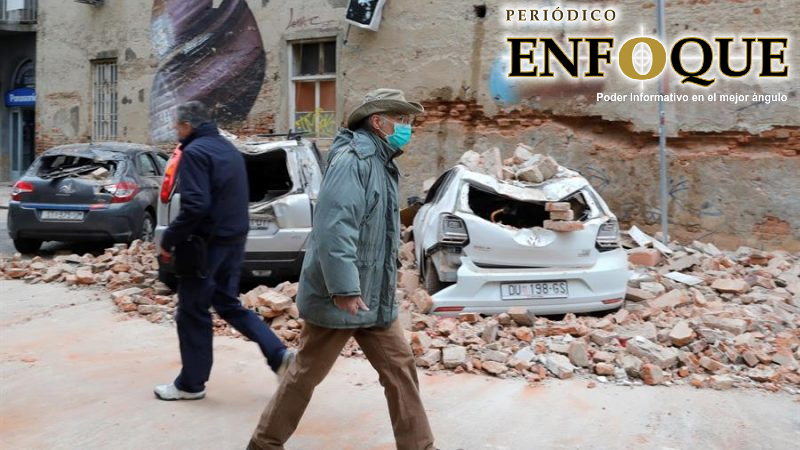 Un terremoto de magnitud 6,2 sacude a Croacia.