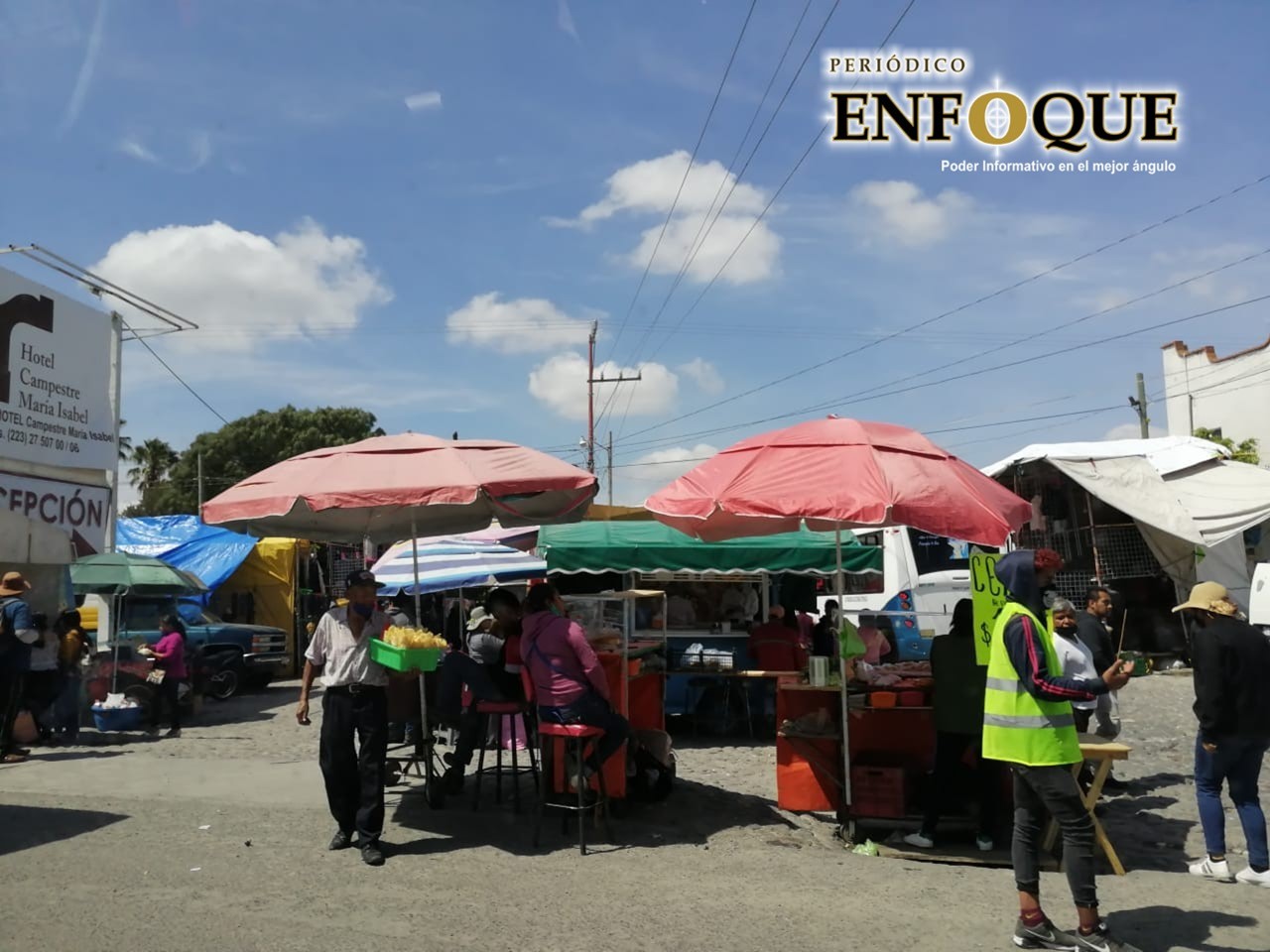 Cierre total del tianguis en Tepeaca; aplica para productos perecederos, ropa, zapatos y mercado de animales 