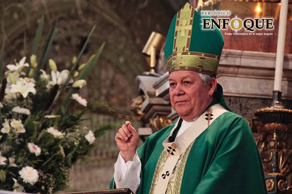 Cierre del 2020 es para tomar un momento de reflexión y oración: Arzobispo de Puebla