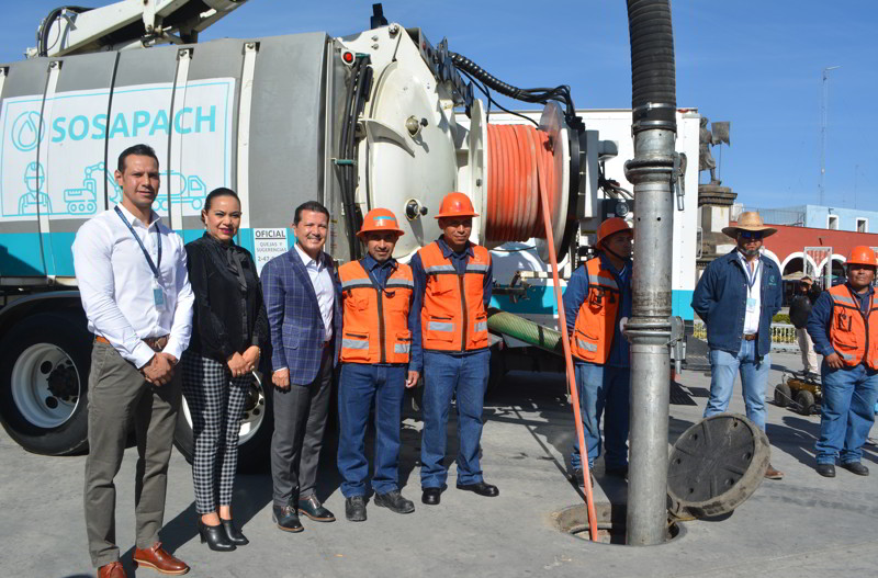 Inicia Sosapach programa preventivo de desazolve