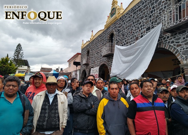 Suspenden asamblea por “roces” entre inconformes y defensores de edil de San Nicolás de los Ranchos 