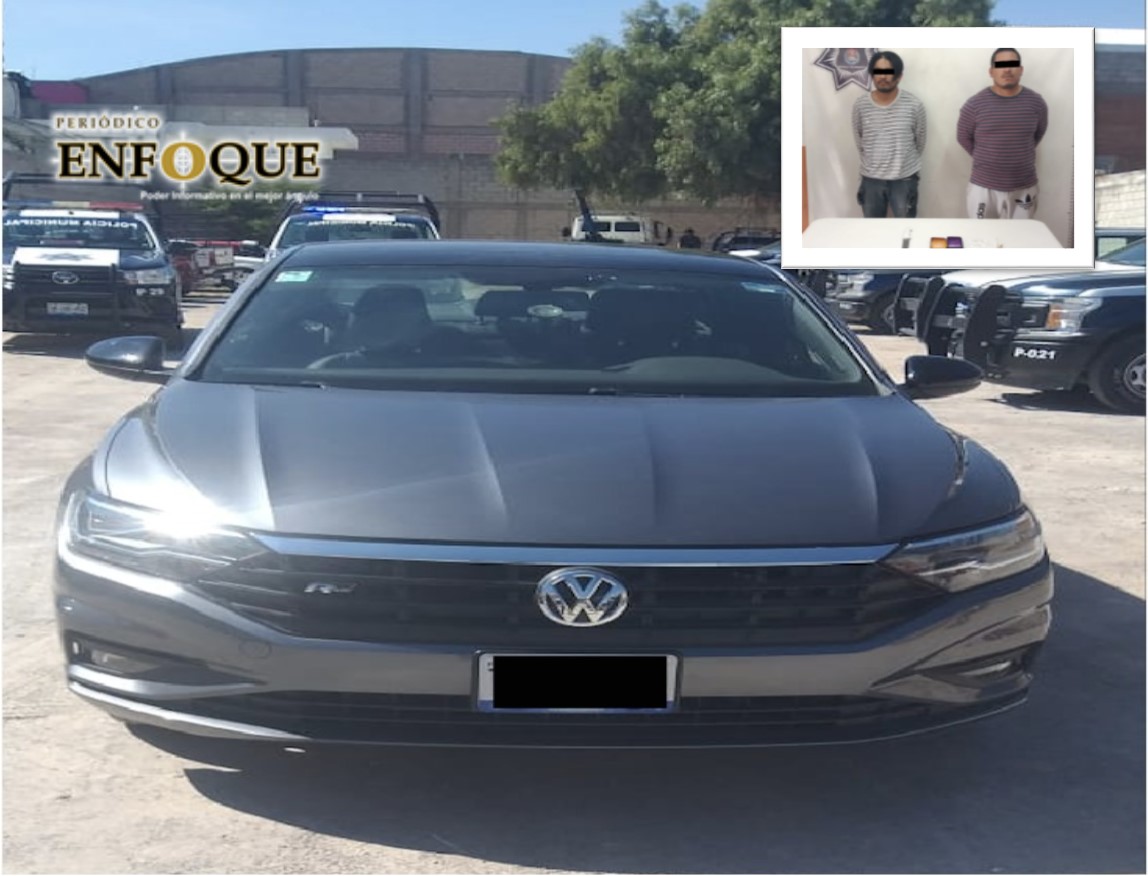 Elementos de Tepeaca detienen a sujetos por delitos de robo de vehículo y contra la salud