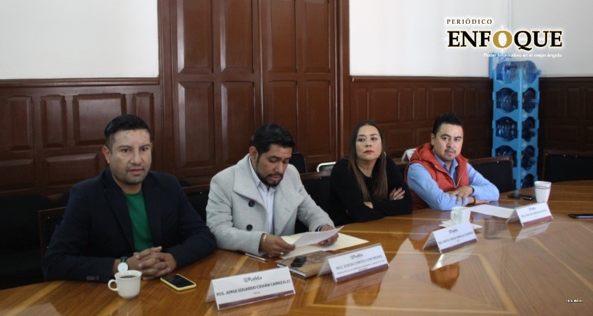 Reunión entre Miguel Barbosa y Claudia Rivera es un avance: Regidores del G7