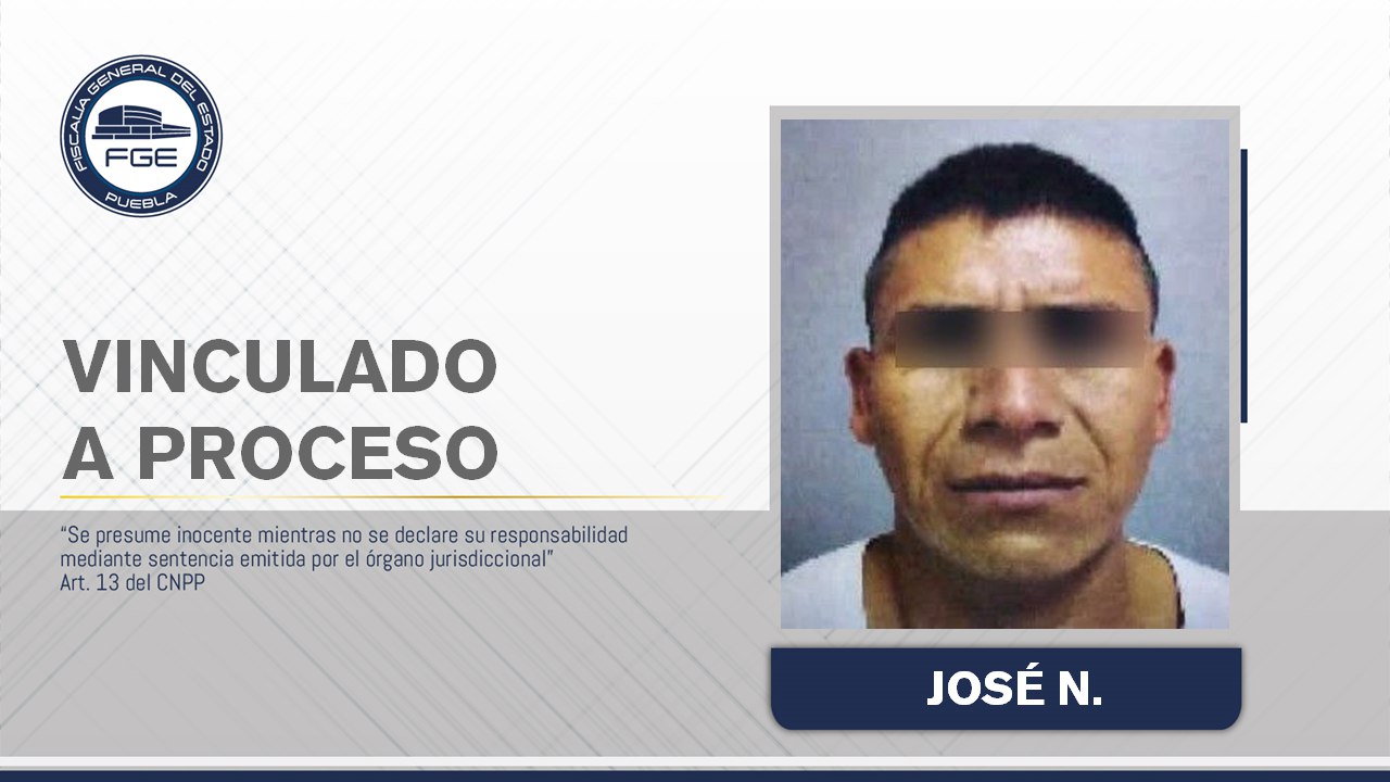 Vinculado a proceso acusado de robo y violación.
