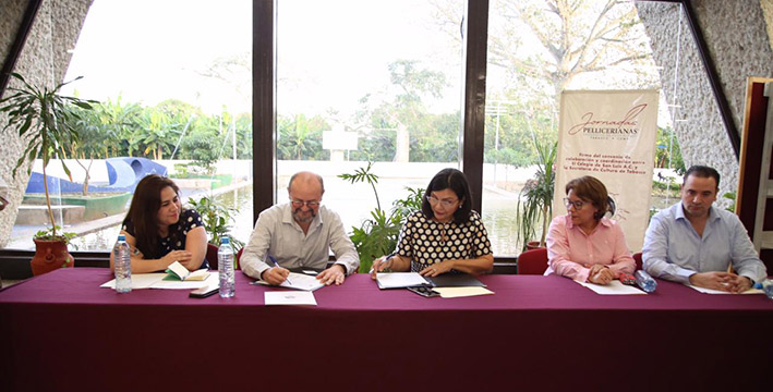 Pactan Cultura y Colsan alianza por la profesionalización literaria