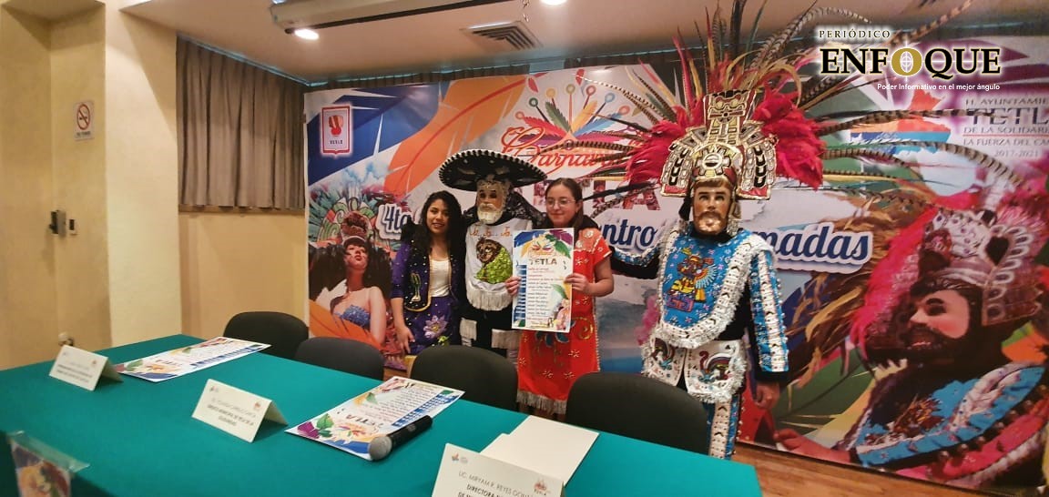 Presentan 4to Encuentro de Camadas en Tetla 